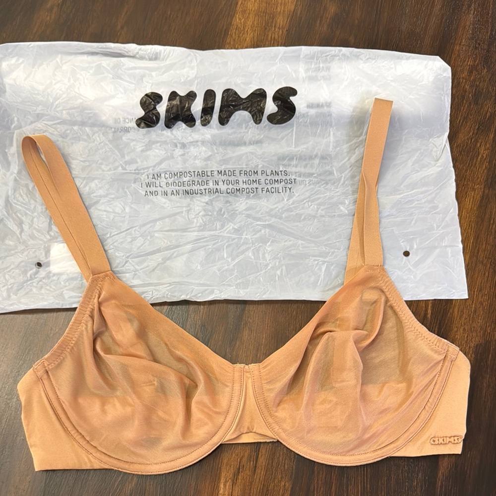 Skims sheer bra
